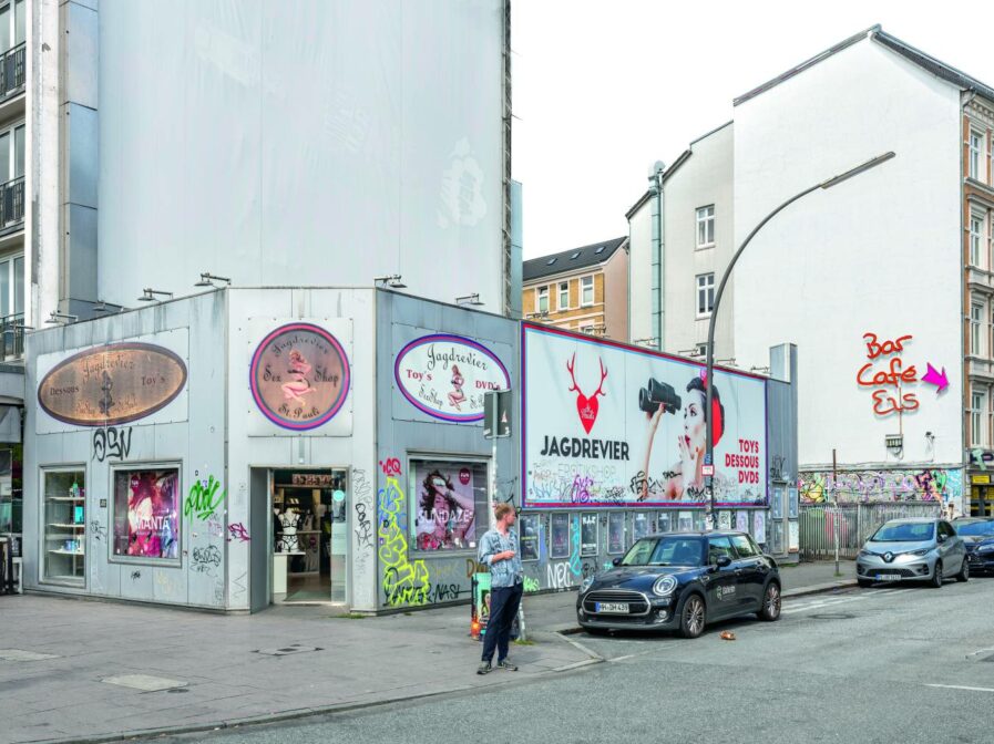 Reeperbahn, Ecke Detlev Bremer Straße. Foto: Peter Bruns und Claas Möller